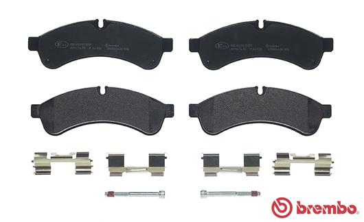 A.B.S. P A6 030 BREMBO Bremsbelagsatz, Scheibenbremse